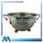 Hot new kitchen accessories stainless steel fruit colander vegetable basket