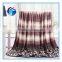 100% polyester camel wool Super Soft Coral Fleece blanket