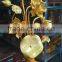 Cheap wooden vase for home decoration, Lotus flower vase