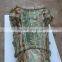 High quality Western DARK GREEN ONYX COLUMNS PILLARS CARVED TOP