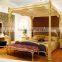 French Style Purple Fabric Living Room Sofa Set/ Luxury Classic Gold Leaf Wooden Carving Sofa
