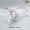 Rhinestone Clear Flower Shaped Glass Vase
