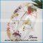 Fashion New European Style Real Dried Flower Colorful Women's Resin Bangle, OEM is Welcomed