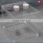 Factory wholesale plexiglass console table,clear glass console table