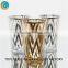 Mercury Glass Gold Speckled Glass Candle Holders