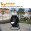 China EVENSUN manufacturer Outdoor furniture Egg shape durable outdoor glider rocking chair