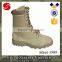 Sand Khaki Side Zipper Military Desert Oxford Leather Tactical Army Boot