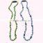 Deluxe blinking color changing bead jewelry flashing holiday light necklace designs led wholesale jewelry with high quality