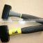 Germany type stoning hammer with TPR handle / stoning hammer forged