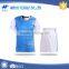 Fashion custom short sleeve plain cotton tracksuit for men