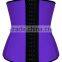 Women's Latex Waist Trainer Corset Waist Shaper with 9 Steel Boned