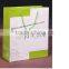 Paper Bags design logo and matte finish with rope handles