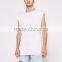 New Look Fashion Plain Solid Vest For Man Custom Tailor Pure White Color Tank Top Dropped Armholes Regular Fit Cotton Vest
