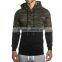 wholesale muscle fit zip up hoodies polar fleece gym jacket hoodies men