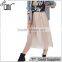 2017 OEM Spring Semi Persperctive Tulle Nude Prom Ladies Skirt