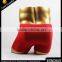 China wholesale Shiny red coton teen gay boys in underwear made in zhejiang