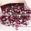 rose diamond shaped rhinestone flat back