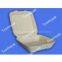 unbleached natural fiber food container