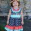 clothing manufacturers overseas 4th of July girls boutique outfit from yiwu conice