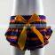 Print Bow Decorate Baby Bloomers Diaper Covers Drawstring Baby Ruffle Shorts Unisex Mid Baby Ruffle Pants For 0-18 Months