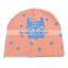 winter korea style 100%cotton cute boys&girls bat pattern baby hat bonnet