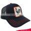 Cap Hat MANUFACTURER 5 panel mesh trucker baseball snapback cap hat with Cock logo