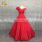 Sexy Off Shoulder Design Ball Gown Red Satin Quinceanera Dresses 2017