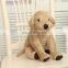The simulation wholesale cute stuffed girls brown dog plush