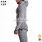China suppliers zip front top design men tracksuit slim wholesale