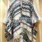wholesale women's traditional ruana knit wraps cashmere fringe kashmir pink blanket buyers for pashmina shawls