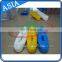 floating inflatable air water walking shoes for water park inflatable water shoes promote