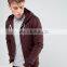 Fashion mans zipper black plain blank sleeveless hoodie