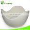 eco-natural plastic EVA+ABS two bowls plus free mat for pet