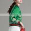 New design Embroidered Satin Woman Jacket Custom with great price