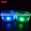 2018 SUNJET New Product New Design Party Supplies Made In China Fashion Style DMX+Programe Controlled LED Light Bracelet