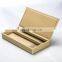 New Trendy Design excellent Handcraft Top Leather Pen Gift Box