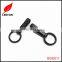 Factory supply 13mm round eye small plastic snap hook for keyring