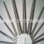 Tangshan junnan ss 304 316 mirror polish seamless stainless steel pipe