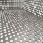 Small Hole Speaker Perforated Metal Mesh Punched Plate Screen for Machine