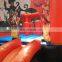 Hot Sale Halloween Jumper Kids Crazy Ghost Bouncing Castle Pumpkin Haunted Inflatable Jumping House