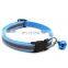 Wholesale Manufacturer Adjustable Soft High Quality Nylon Luxury Custom Pet Dog Collar For Dog With Bell Dog Collar