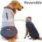 2019 new pet clothes autumn and winter dog clothes waterproof double-sided wearable pet cotton coat pet clothing
