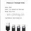 3 in 1 braided wire  strong and durable for  iPhone micro type-c  usb  cable