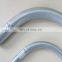 90 degree emt elbow list with a clear post-galvanizing coating