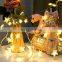 Crystal Clear Star Copper Wire String Light Patio Christmas Outdoor Tree Decor Garland Street