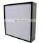 China suppliers for H13,H14 Mini Pleat HEPA Filter for laminar air flow hoods