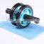 Factory Direct Anti-slip Handle Fitness Equipment Detachable Abdominal Muscle Training AB Wheel Set
