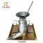 concrete Slump cone test set with base plate and scoop and tamping bar and funnel