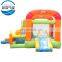 Inflatable Oxford Bouncer Castle Jumping Bouncing with Slide for Sale Custom Accessories Western Customized Logo Air 1Pcs Min