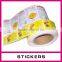 water bottle self adhesive label stickerr